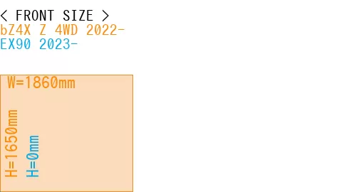 #bZ4X Z 4WD 2022- + EX90 2023-